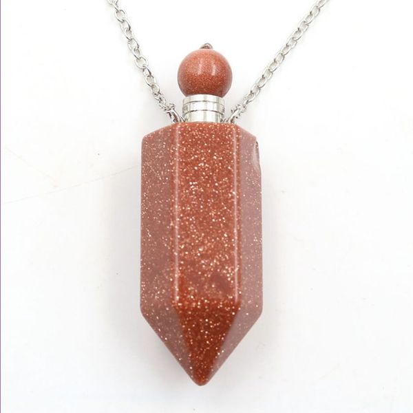 wholesale 5 pcs silver plated hexagon prism perfume bottle golden sand stone pendant necklace green aventurine jewelry
wholesale 5 pcs silver plated hexagon prism perfume bottle golden sand stone pendant necklace green aventurine jewelry