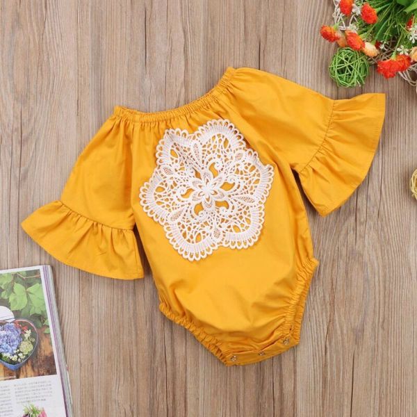 

Pudcoco 2019 New Arrival Newborn Baby Girl Bodysuit Long Sleeve Romper Jumpsuit Outfits Sunsuit Clothes