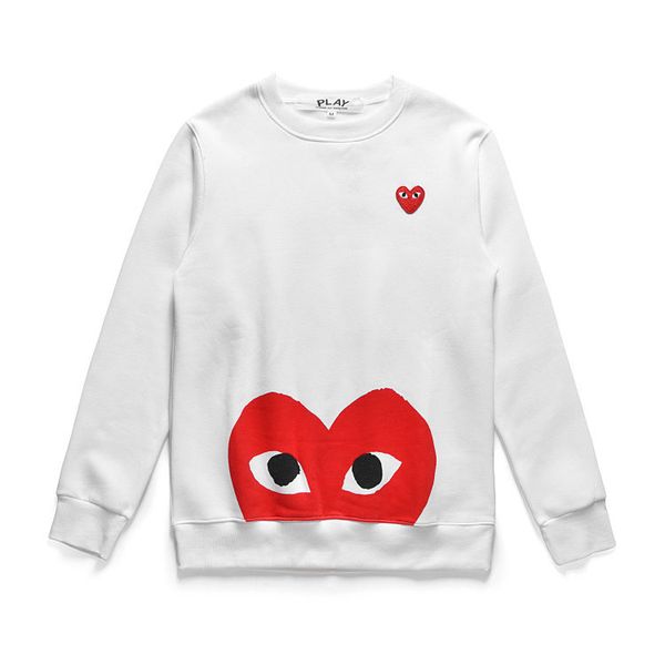 2019 autumn cdg plays half heart men hoodie casual red heart/black heart print sweatshirt women embroidery thick sweater o-neck sportswear
2019 autumn cdg plays half heart men hoodie casual red heart/black heart print sweatshirt women embroidery thick sweater o-neck sportswear
