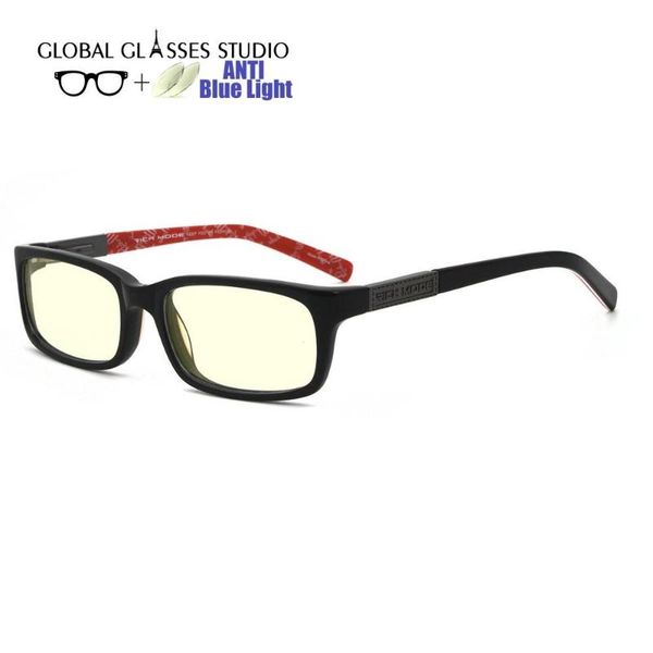 anti blue light blocking glasses acetate optical black frame red leg men lady computer eyeglasses rm00479-c9, White;black
anti blue light blocking glasses acetate optical black frame red leg men lady computer eyeglasses rm00479-c9, White;black