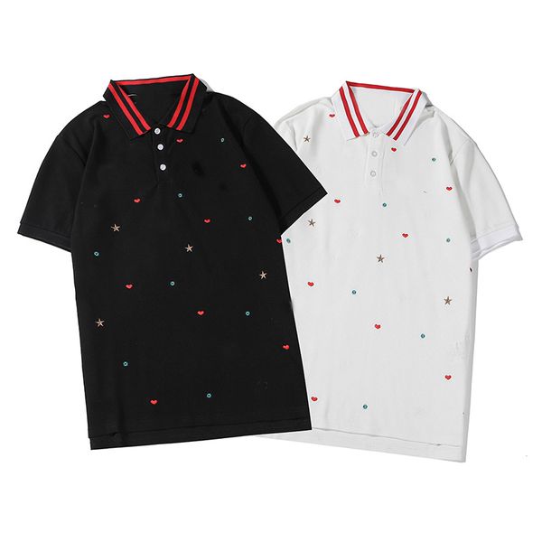 summer brand designer men designer polo t shirts mens and womens short sleeve hole shirt letter printed crew neck tees, White;black
summer brand designer men designer polo t shirts mens and womens short sleeve hole shirt letter printed crew neck tees, White;black