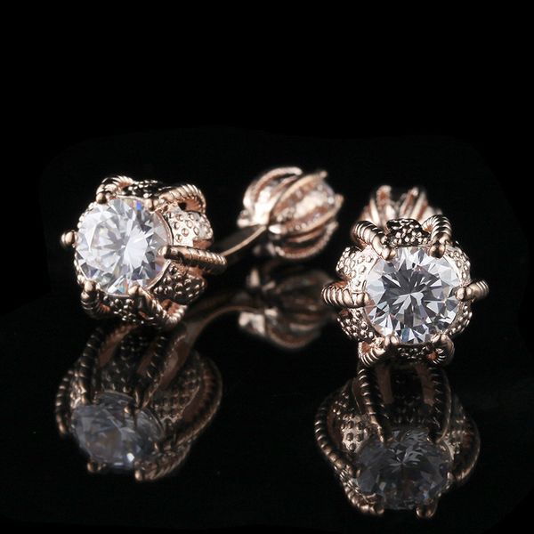 rhinestone / zircon rose gold cufflinks high-grade men's business banquet wedding suit french shirts cuff links, Silver;golden
rhinestone / zircon rose gold cufflinks high-grade men's business banquet wedding suit french shirts cuff links, Silver;golden