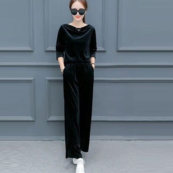 jaycosin women suits pure color elegant women long sleeve split velvet set long pants casual outfit sportswear woman clothes, White
jaycosin women suits pure color elegant women long sleeve split velvet set long pants casual outfit sportswear woman clothes, White