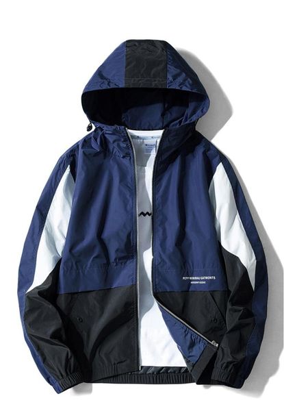 new bomber hooded brand jacket men casual slim patchwork windbreaker fashion male outwear thin coat spring autumn clothing, Black;brown
new bomber hooded brand jacket men casual slim patchwork windbreaker fashion male outwear thin coat spring autumn clothing, Black;brown