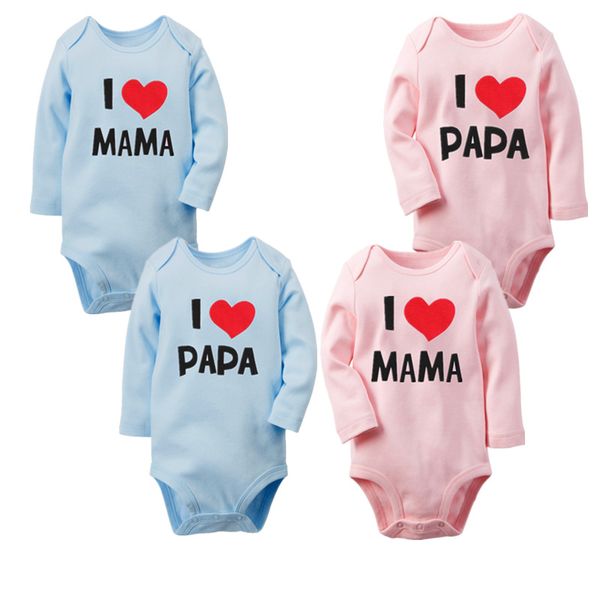2pcs/lot bodysuit for newborns rompers long sleeve letter i love papa mama baby girl clothes body ropa bebe thermal underwear t200706, White
2pcs/lot bodysuit for newborns rompers long sleeve letter i love papa mama baby girl clothes body ropa bebe thermal underwear t200706, White
