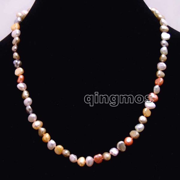 small 6-7mm multicolor baroque natural freshwater pearl necklace 17''-nec6246 wholesale/retail ship, Silver
small 6-7mm multicolor baroque natural freshwater pearl necklace 17''-nec6246 wholesale/retail ship, Silver