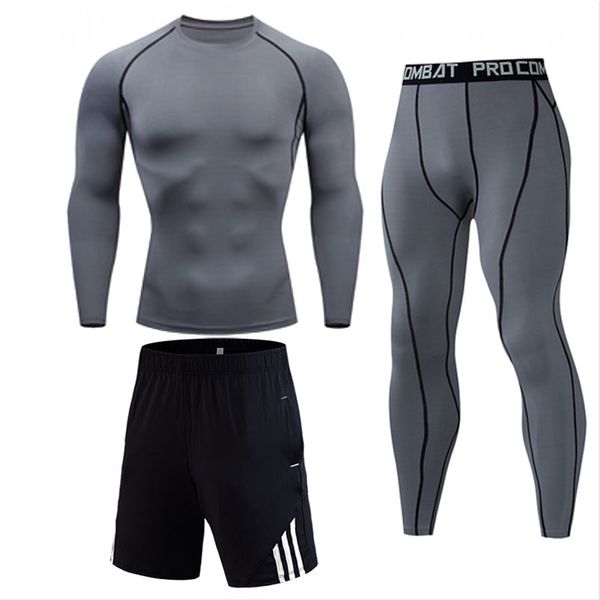 running clothes men's gym fitness set compression tights jogging suits sweatshirt shorts sports t shirt men's tracksuit s-xxxxl, Black;blue
running clothes men's gym fitness set compression tights jogging suits sweatshirt shorts sports t shirt men's tracksuit s-xxxxl, Black;blue