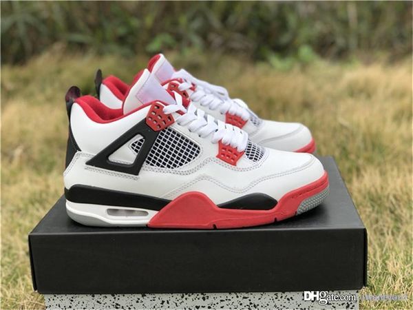 2019 authentic air og 4 fire red retro basketball shoes man 30th anniversary white varsity red black sneakers sports 308497-110 with box
2019 authentic air og 4 fire red retro basketball shoes man 30th anniversary white varsity red black sneakers sports 308497-110 with box