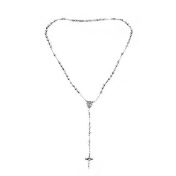 classic silver rosary beads chain cross crucifix religious catholic hip-hop rapper stainless steel necklace women's men's
classic silver rosary beads chain cross crucifix religious catholic hip-hop rapper stainless steel necklace women's men's