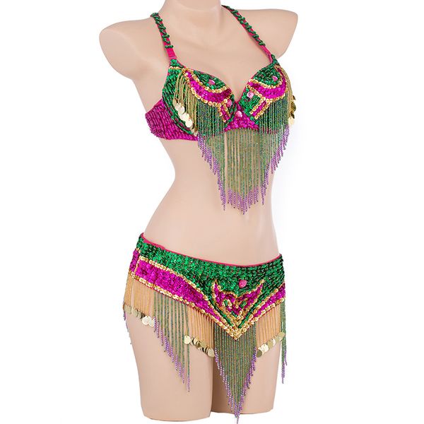 size s-xl performance women dancewear professional outfit long oriental beaded belly dance costume bra belt, Black;red
size s-xl performance women dancewear professional outfit long oriental beaded belly dance costume bra belt, Black;red