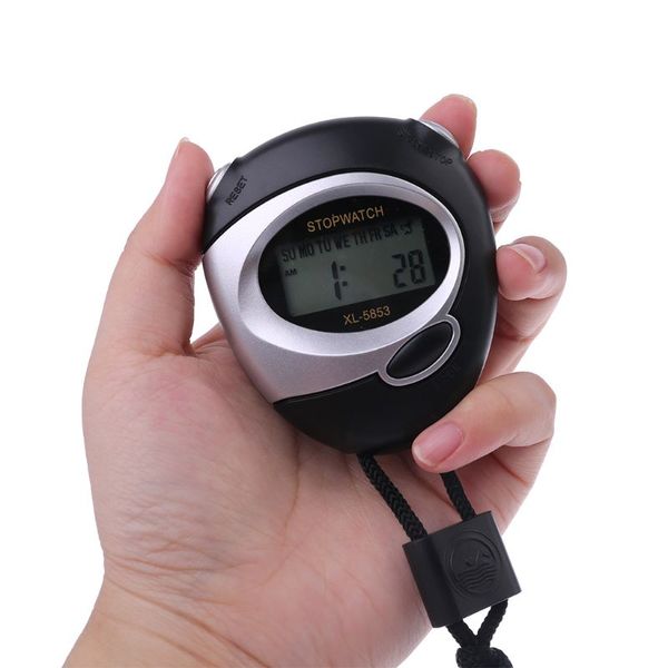 Sports Stopwatch Counter Timer Chronograph LCD Digital Handheld for Running with Battery
Sports Stopwatch Counter Timer Chronograph LCD Digital Handheld for Running with Battery