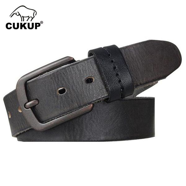 cukup mens solid black cow skin leather belts black pin buckle metal retro styles jeans belt accessories 2018 nck313, Black;brown
cukup mens solid black cow skin leather belts black pin buckle metal retro styles jeans belt accessories 2018 nck313, Black;brown