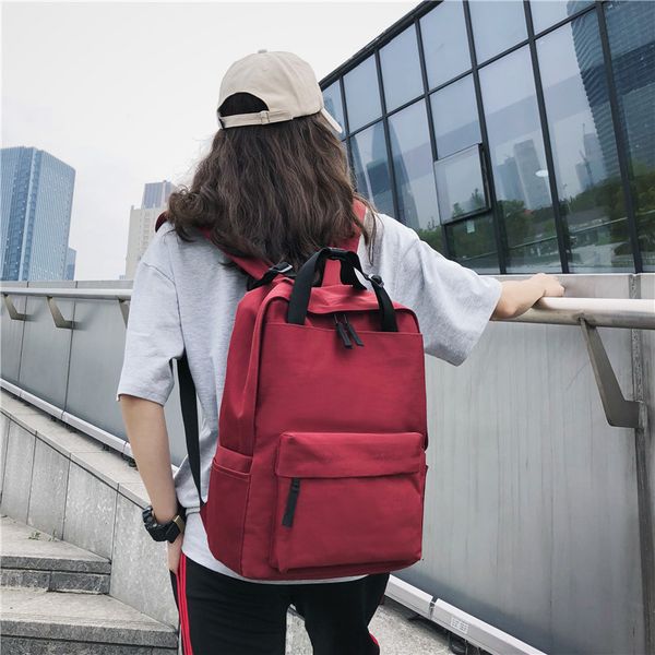 2020 new women's student backpack korean version of the wild ladies backpack travel simple ladies
2020 new women's student backpack korean version of the wild ladies backpack travel simple ladies