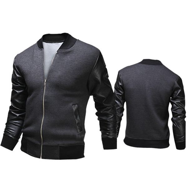 внешнеторговые мужская куртка-style fashion man leather sleeve joint молния кардиган куртки пальто мужская одежда оптом, Black
внешнеторговые мужская куртка-style fashion man leather sleeve joint молния кардиган куртки пальто мужская одежда оптом, Black