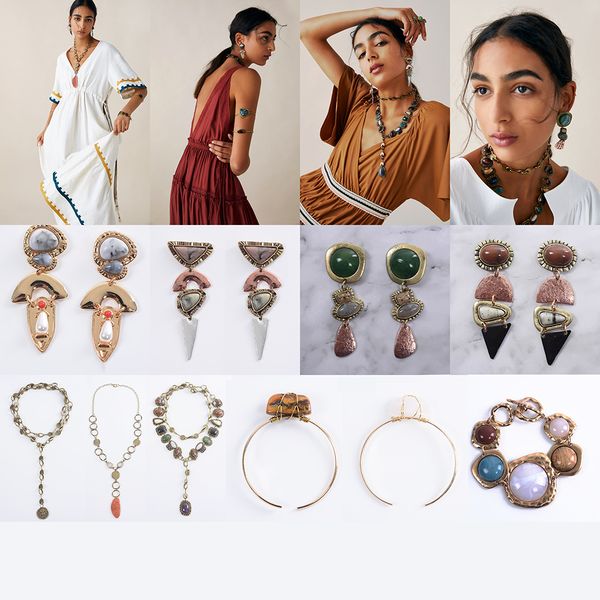 ppg&pgg natual stones dangle earrrings for women ethnic vintage rhinestone hanging drop statement earring jewelry, Silver
ppg&pgg natual stones dangle earrrings for women ethnic vintage rhinestone hanging drop statement earring jewelry, Silver