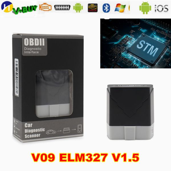 10pcs / серия v09 elm327 v1.5 obd2 диагностический сканер v09 bluetooth elm 327 1,5 auto code reader поддержка obdii obd ii протоколов
10pcs / серия v09 elm327 v1.5 obd2 диагностический сканер v09 bluetooth elm 327 1,5 auto code reader поддержка obdii obd ii протоколов