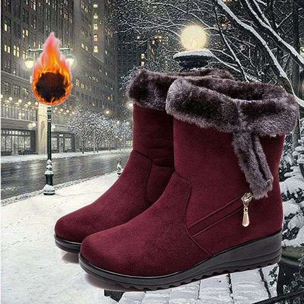 good quality women boots female down winter waterproof warm mid-calf snow boots ladies shoes woman warm botas casual shoes, Black
good quality women boots female down winter waterproof warm mid-calf snow boots ladies shoes woman warm botas casual shoes, Black