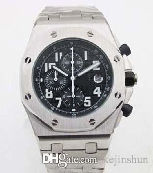 2020 seller fashion black dial sports chronograph limited watch wristwatch silver stainless pointer men watches, Slivery;brown
2020 seller fashion black dial sports chronograph limited watch wristwatch silver stainless pointer men watches, Slivery;brown