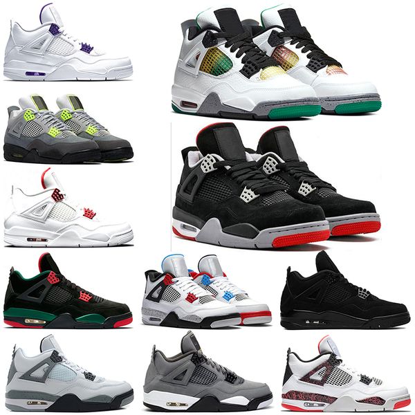 new jumpman 4 4s men's sneaker basketball shoe cultivates neon rasta black track and field men's sneaker size 40-47
new jumpman 4 4s men's sneaker basketball shoe cultivates neon rasta black track and field men's sneaker size 40-47