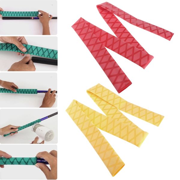 1m fishing rod anti slip static handle sleeve heat shrink rubber sweat absorbing, Yellow;black
1m fishing rod anti slip static handle sleeve heat shrink rubber sweat absorbing, Yellow;black