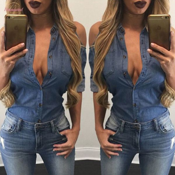 uk fashion women clothes t shirts jean denim long sleeve shirt t shirts cool clothing, White
uk fashion women clothes t shirts jean denim long sleeve shirt t shirts cool clothing, White