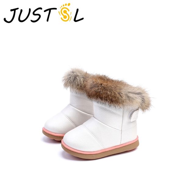justsl children' snow boots winter soft bottom non-slip cotton boot for girls outdoor kids casual shoes size21-30, Black;grey
justsl children' snow boots winter soft bottom non-slip cotton boot for girls outdoor kids casual shoes size21-30, Black;grey