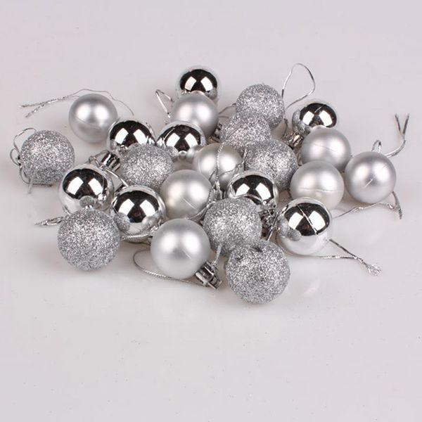 24pcs 30mm mini christmas balls baubles plastic tree hanging decorations for party pr sale
24pcs 30mm mini christmas balls baubles plastic tree hanging decorations for party pr sale