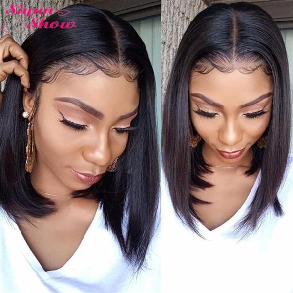 short bob wig 13x6 bob lace front human hair wigs pre plucked remy brazilian straight lace front wigs for women closure wig, Black;brown
short bob wig 13x6 bob lace front human hair wigs pre plucked remy brazilian straight lace front wigs for women closure wig, Black;brown