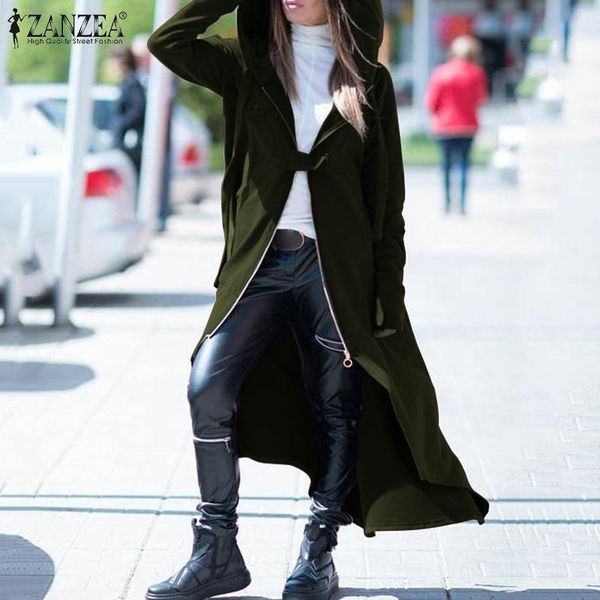 2019 autumn solid irregular coats zanzea winter hooded zipper outwear women casual long sleeve long jackets female overcoat robe, Black;brown
2019 autumn solid irregular coats zanzea winter hooded zipper outwear women casual long sleeve long jackets female overcoat robe, Black;brown