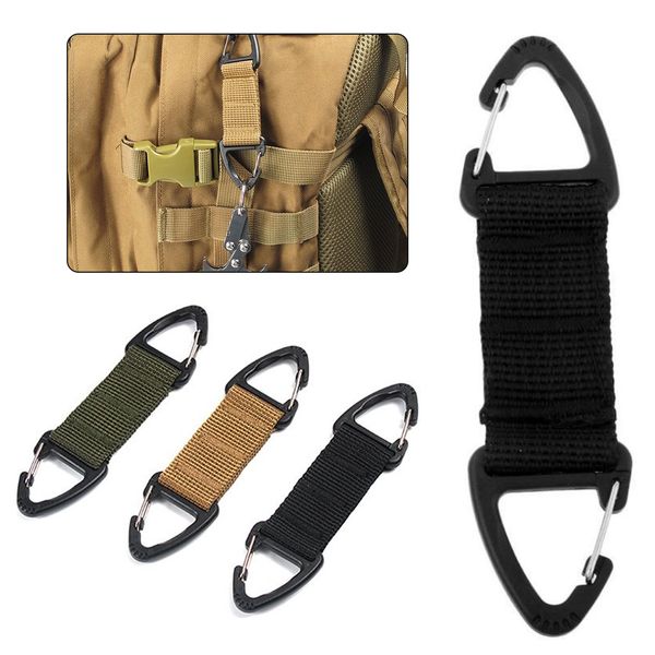 outdoor nylon webbing belt clip climbing carabiner buckle tactical backpack bag webbing belt clip clasp hanging chain key hook
outdoor nylon webbing belt clip climbing carabiner buckle tactical backpack bag webbing belt clip clasp hanging chain key hook