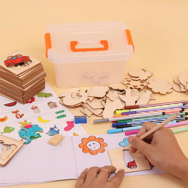 children's diy painting learning drawing tools graffiti coloring painting template set kids educational gifts
children's diy painting learning drawing tools graffiti coloring painting template set kids educational gifts