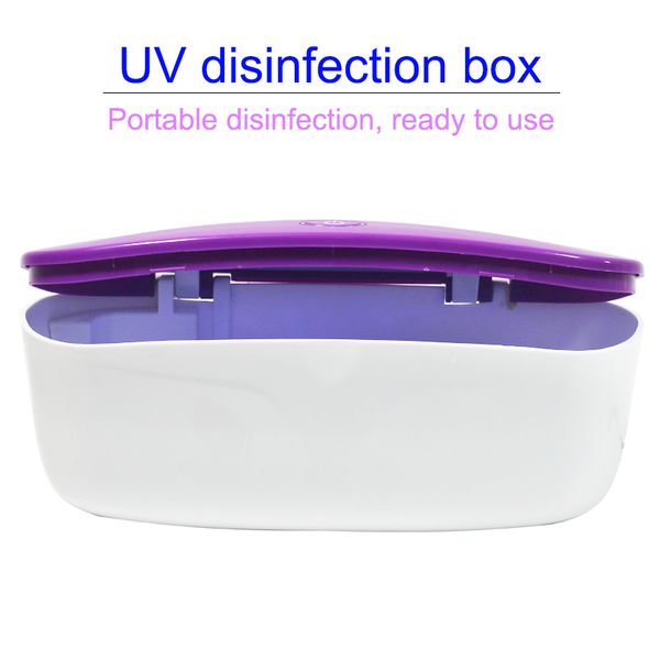uv sterilizer for manicure instruments disinfection manicure uv led nail tools portable led disinfection box usb interface, Silver
uv sterilizer for manicure instruments disinfection manicure uv led nail tools portable led disinfection box usb interface, Silver