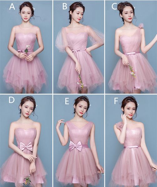 knee length wedding guest dresses 2019 blush pink tulle short bridesmaid dress summer beach gowns lace up, White;pink
knee length wedding guest dresses 2019 blush pink tulle short bridesmaid dress summer beach gowns lace up, White;pink