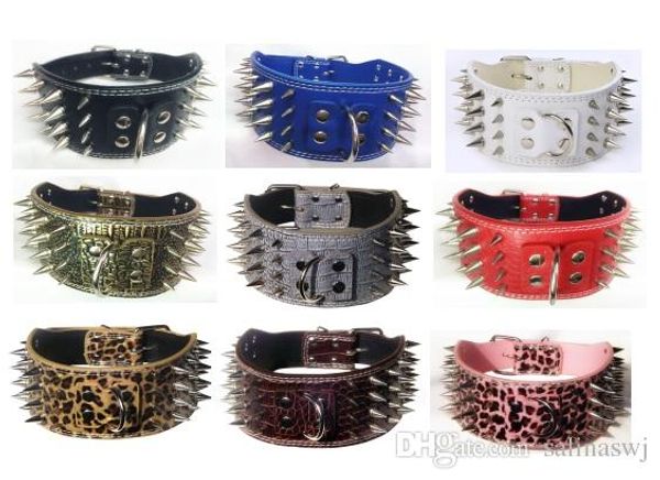 3 inch wide leather spiked studded dog collars leather pet collars chromed spikes for pitbull mastiff large and medium breeds ing
3 inch wide leather spiked studded dog collars leather pet collars chromed spikes for pitbull mastiff large and medium breeds ing