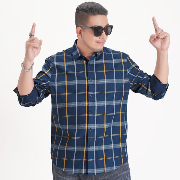 2020 new spring autumn men's slim fit men long sleeve shirt men plaid shirt male casual men shirt large size 5xl 6xl 7xl 8xl, White;black
2020 new spring autumn men's slim fit men long sleeve shirt men plaid shirt male casual men shirt large size 5xl 6xl 7xl 8xl, White;black