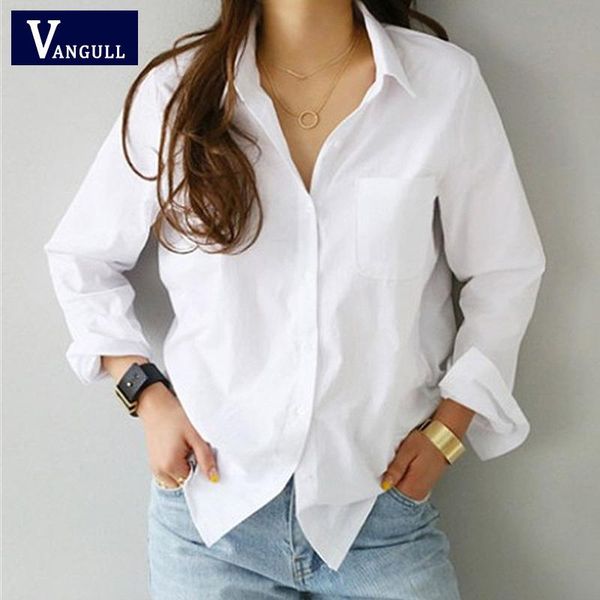 vangull spring one pocket women's shirt summer blouse long sleeve casual white turn-down collar ol style women loose blouses
vangull spring one pocket women's shirt summer blouse long sleeve casual white turn-down collar ol style women loose blouses