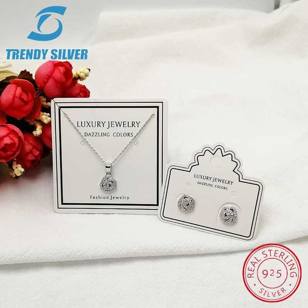 925 sterlin siluer pendant earring fine jewerly with shinig cz rhodium plating. gift for woman girl roses, Silver
925 sterlin siluer pendant earring fine jewerly with shinig cz rhodium plating. gift for woman girl roses, Silver