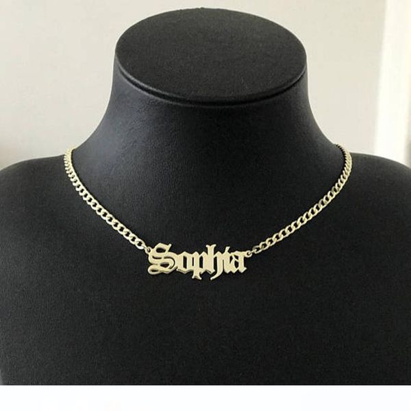 золото серебро снаряженная цепи choker пользовательские имя ожерелье персонализированные ювелирные изделия рождественский подарок старый анг, Silver
золото серебро снаряженная цепи choker пользовательские имя ожерелье персонализированные ювелирные изделия рождественский подарок старый анг, Silver