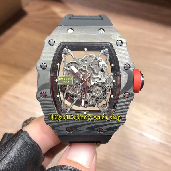 z version rm 35-02 nadal ntpt carbon fiber case skeleton dial japan miyota automatic rm35-02 mens watch rubber sport luxury watches, Slivery;brown
z version rm 35-02 nadal ntpt carbon fiber case skeleton dial japan miyota automatic rm35-02 mens watch rubber sport luxury watches, Slivery;brown