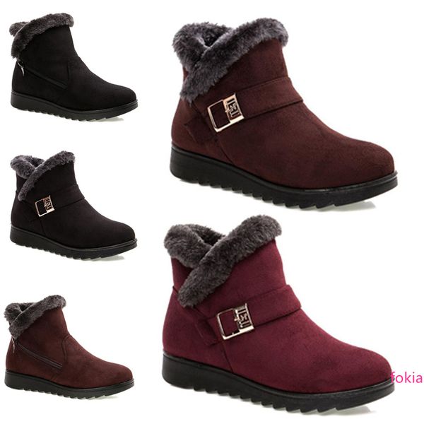 2020 non-brand winter women snow boots triple black wine red brown suede ankle boots mother shoes keep warm 36-40 style 39
2020 non-brand winter women snow boots triple black wine red brown suede ankle boots mother shoes keep warm 36-40 style 39
