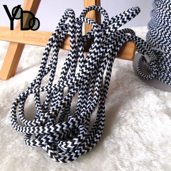 diameter 4-5mm handmade material imitate cotton cord diy home accessories rope black ann white qrh05, Black;white
diameter 4-5mm handmade material imitate cotton cord diy home accessories rope black ann white qrh05, Black;white