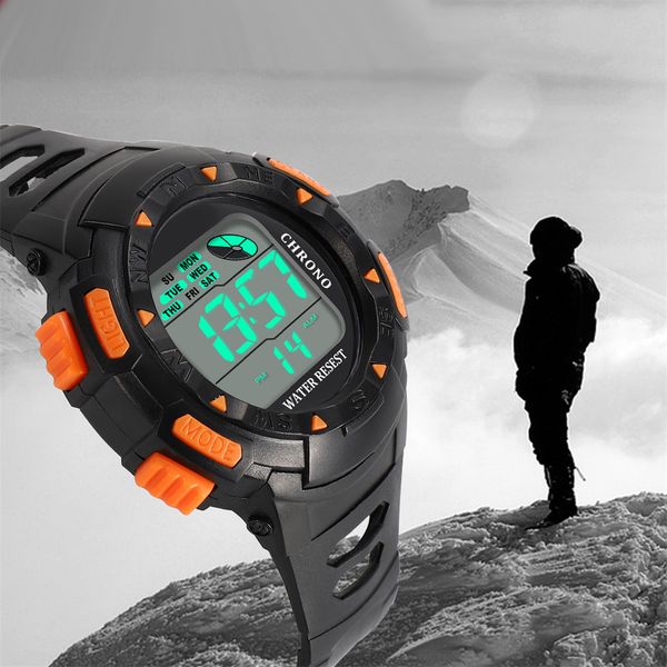 otoky electronic watch men's sports watches luxury men analog digital movement waterproof wrist watch clock 19april23, Slivery;brown
otoky electronic watch men's sports watches luxury men analog digital movement waterproof wrist watch clock 19april23, Slivery;brown