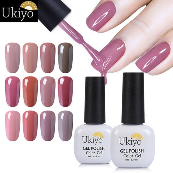 ukiyo 8ml nude color series gel nail polish soak off uv led gel varnish gellak lacquer semi permanent gelpolish hybrid gel ink, Red;pink
ukiyo 8ml nude color series gel nail polish soak off uv led gel varnish gellak lacquer semi permanent gelpolish hybrid gel ink, Red;pink