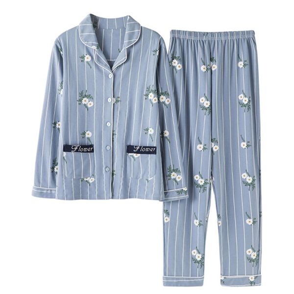 2019 fashion pajama set women pajamas sleepwear female striped long sleeve pajamas turn down collar female pyjamas homewear, Blue;gray
2019 fashion pajama set women pajamas sleepwear female striped long sleeve pajamas turn down collar female pyjamas homewear, Blue;gray