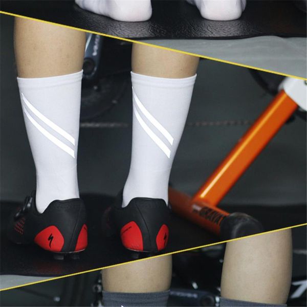 cycling socks outdoor reflective sports socks riding outdoor riding basketball football breathable stockings #yl5, Black
cycling socks outdoor reflective sports socks riding outdoor riding basketball football breathable stockings #yl5, Black