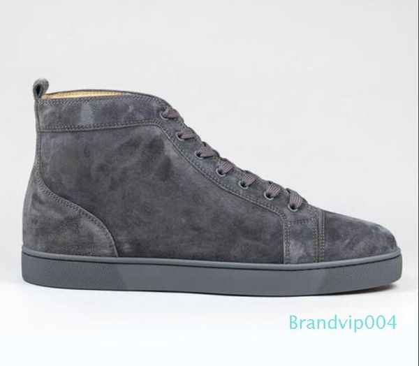 italy design red bottom veau velours sneaker high lace-up shoes men's sneaker red rubber sole grey suede men flat orlato rantus free, Black
italy design red bottom veau velours sneaker high lace-up shoes men's sneaker red rubber sole grey suede men flat orlato rantus free, Black