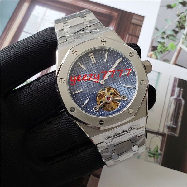 mens luxury watch 15400 15400st 15468 15703 blue dial tourbillon mechanical automatic movement waterproof mens sport wristwatch, Slivery;brown
mens luxury watch 15400 15400st 15468 15703 blue dial tourbillon mechanical automatic movement waterproof mens sport wristwatch, Slivery;brown