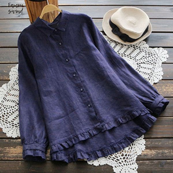 2019elegant оборками блузка рубашка с длинным рукавом твердые пуговиц вскользь женщины нагрудные шеи хлопок белье партии blusas, White
2019elegant оборками блузка рубашка с длинным рукавом твердые пуговиц вскользь женщины нагрудные шеи хлопок белье партии blusas, White