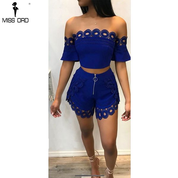 missord 2019 women backless off shoulder rompers elegant lace two piece set playsuits ft18457, Black;white
missord 2019 women backless off shoulder rompers elegant lace two piece set playsuits ft18457, Black;white