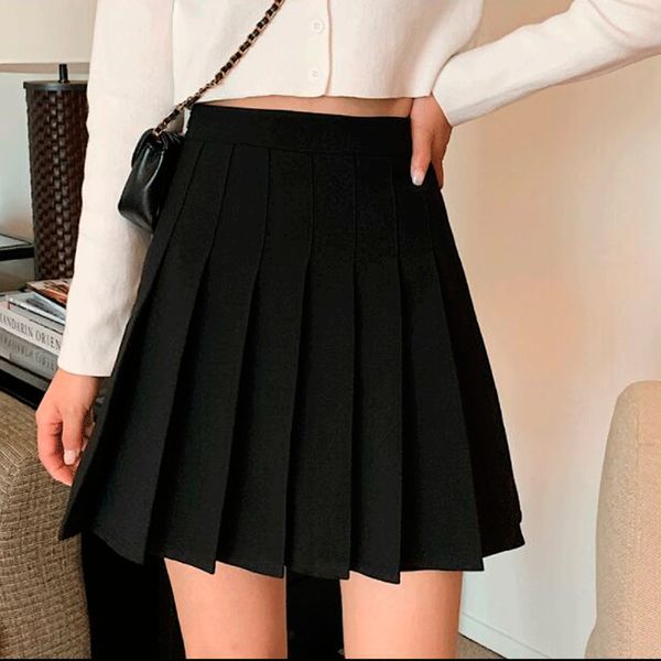 women high waist pleated skirt sweet cute girls dance mini skirt cosplay black white fashion female mini skirts short
women high waist pleated skirt sweet cute girls dance mini skirt cosplay black white fashion female mini skirts short